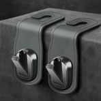 FURSATO Araba Koltuğu Kafalık Kanca 2 Paket Askı Depolama Organizatör
