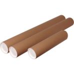 Furya Postüp Silindir Kutu 12 Adet 7,6 cm x 52 cm Adet Poster Afiş Harita Gönderi Tüpü Silindir Kutu