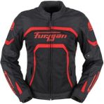 Furygan Mystıc Evo Vented Yazlık Kadın Korumalı Montu Siyah Kırmızı Xxl - Bronz