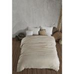 Fushia Bamboo Çift Kişilik Bambu Yatak Örtüsü Bej - 200 x 230 cm