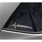Fusion Yan Cam Sticker Oto Kapı Çıkartma 20cmx7cm