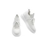Fusion Yüksek Kalite Triko Slip-On Rahat Erkek Spor Ayakkabı Beyaz BEYAZ