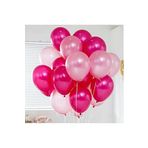 Fuşya - Pembe Karışık Metalik Balon 50 Adet