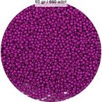 Fuşya Renk 4 Mm Yaklaşık 660 Adet / 60 Gram Cam Boncuk Oya Yazma Bileklik Ve Kolye