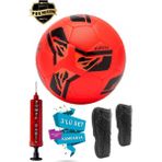 Futbol Topu 3'lü Set Kırmızı 5 Numara Fifa Basic Tekmelik-Pompa Dahil