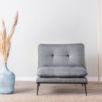 Futon Martin Gri Tekli Koltuk