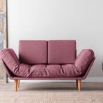 Futon Nina Pembe İkili Kanepe