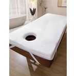 Futon yatak, elastik bantlı hafızalı köpük yatak pedi, yumuşak ve nefes alabilir, 5 cm, beyaz, S beden, dinlendirici bir uyku için basıncı dengeler