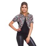 FUTURO FASHION Moda Kadınlar Zarif Gevşek Üst Kısa Kollu Ekip Boyun Bayanlar Bluz T-Shirt Bolero WA24 Siyah