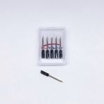 Fuyaku Standart Plastik Dipli Bıçaklı Kılçık Tabanca İğnesi 34 mm (5 Adet) - --
