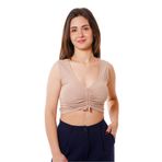 FV Boğazlı Kolsuz Fitilli Kadın Body, Siyah, S Beden