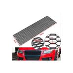 FV-TUNİNG ABS Plastik Panjur Teli 120x40 cm Siyah Bal Peteği 120.40