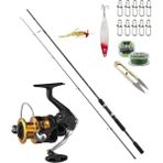 Fx 4000 Shimano Olta Makinesi ve Xt 270CM 10-30GR Olta Kamışı Spin Seti Yüksek Dayanıklılık - Standart - Çok Renkli