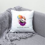 FY Group Anneler Günü Tasarımlı Yastık Kılıfı A63 - 38*38 cm - Beyaz