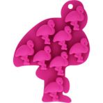 Fybang Boşluklu Küçük Boy Flamingo Buzluk Tepsisi, Çikolata, Şeker, Kurabiye, Fondan, Jöle, Mini Sabun, Pişirme, Banyo Bombası, Mum Için Gıda Sınıfı Silikon Kalıp (Yurt Dışından) - Siyah