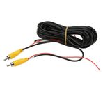 Fydun Video Cable, 10m/33ft Backup Camera Video Composite Cable Extension for CCTV Rearview Camera DVD Player TV Box