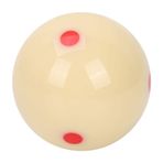 Fyearfly büyük sinyal topu, bilardo eğitim topu, beyaz 2,25 inç (5,72 cm) reçine eğitim topu, kırmızı nokta topu, pratik paketi uluslararası toplar,