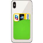 FYISWHO Cep telefonu kart tutucu evrensel, kart kılıfı xiaomi mi Note 13 13t 12 lite12s 12x 9 se 9t 9s 8 8t 7 pro Mix 2 2s 3, silikon kredi kartı çantası redmi a1 a2 a3 6 6a 7a 8a 9a 9c için