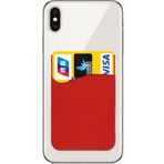 FYISWHO Evrensel Yapıştırma Kartlığı, Nokia 5.4 5.3 5.1 4.2 3.4 3.2 3.1 3 2.4 2.3 2.2 2.1 2 1.4 1.3 1 plus, Nokia 950 640 xl 540 için silikon cep telefonu kartı tutucu 550 6 5550 adet, kırmızı