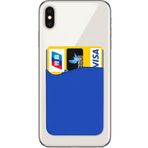 FYISWHO Evrensel Yapıştırma Kartlığı, Nokia 5.4 5.3 5.1 4.2 3.4 3.2 3.1 3 2.4 2.3 2.2 2.1 2 1.4 1.3 1 plus, Nokia 950 640 xl 540 için silikon cep telefonu kartı tutucu 550 6 5550 adet, Lacivert