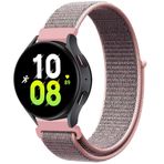 FYISWHO Samsung Galaxy Watch 3 için Kayışlar 45mm/Galaxy Watch 46mm, 22mm Naylon Spor Bileklik Saat Kayışı, Samsung Galaxy Gear S3 Classic/Gear S3 Frontier için Yedek Kayış (Pembe)