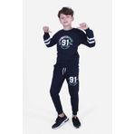 FYK COLLECTİON Baskılı Basic Erkek Çocuk Eşofman Takımı