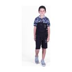Fyk Kids Kamuflaj Desenli Kaprili, Sweatshirt Lü Erkek Çocuk Alt Üst Takım Gri