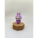 fyne Labubu Figür Anahtarlık | Plastik | Küçük Boy | 9,5cm - Lila