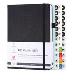 Fz Planner Tarihsiz Haftalık Planlayıcı Deri Ajanda,