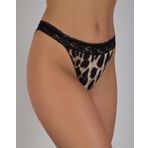 G-Box 916 Kadın Brazilian Dantelli Leopar Rahat Bikini