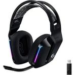 G G733 Lightspeed Kablosuz Kulak Üstü Kulaklığı, Lightsync Rgb, Voice Mikrofon, Askılı Kafa Bandı, Pro-G Ses Sürücüleri, 29 Saat Pil Ömrü, Siyah