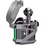 G GravaStar Kablosuz Kulaklıklar Sirius P5,Stereo Sesli Bluetooth Kulak İçi Kulaklıklar,4 RGB Işıklar,40H Oynatma,Net Çağrı için ENC,Bluetooth 5.2,IPX4,Destek Çok Noktalı Bağlantı