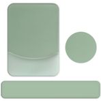 G JGOO Bilek Dayanımlı Ergonomik Fare Altlığı, Jel Klavye Bilek Desteği ve Altlığı, Kaymaz PU Taban Kolay Yazma ve Rahatlama Bilek Ağrısı, Ev, Ofis, Oyun için Bilek Destekli Mouse Pad - Yeşil