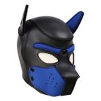 G Rol Oynama Köpek Parti Maskesi, Kulaklı Tam Kafa Maskesi Hayvan Masquerade Tam Yüz Maskesi (Yurt Dışından) - Renkli - Yok