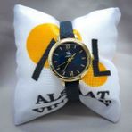 G Sport Polo Alsaat Vintage Kadın Kol Saati - Altın - Lacivert