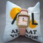 G Sport Polo Alsaat Vintage Kadın Kol Saati - Pembe