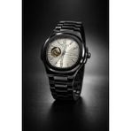 G Sport Polo Patek Model Otomatik Mekanizmalı Çelik Erkek Kol Saati - 00-Siyah - Beyaz