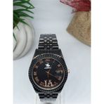 G Sport Polo Rolex Model Kadın Saat - Siyah