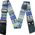 G-Strap Squared Elegance Deri Uçlu Ukulele ve Gitar Askısı