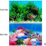 G Tarzı 40X62CM Akvaryum Balık Tankı Arka Plan 3D Çıkartmalar Manzara Okyanus Deniz Bitki Çim Poster Fishtank Arka Plan Süslemeleri Süsler (Yurt Dışından) - Akvaryum dekorasyonu
