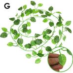 G Tarzı Yapay Orman Sarmasık Bükülebilir Esnek Sarmasık Kertenkele Sürüngen Evcil Hayvan Vivarium Terrarium Dekor Evcil Hayvan Habitat Dekorasyonu (Yurt Dışından)