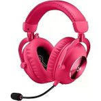 G X 2 Lightspeed Kablosuz Kulaklığı, Çıkarılabilir Boom Mikrofon, 50 Mm Grafen Sürücüler, Dts:x Headphone 2.0, 7.1 Surround, Bluetooth/Usb/3.5 Mm Aux, Pc, Ps5, Ps4, Switch, Pembe