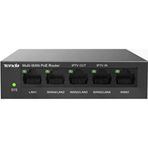 G0-5G-Poe 5 Port 4 Port Poe+ 10-100-1000 Switch Hub Çelik Kasa Poe Router