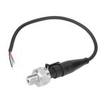 G1/4 Basınç Dönüştürücü Sensörü Küçük Hata Paslanmaz Çelik Gövde Çıkışı 0.5-4.5V 0-5V Su Gaz Yağı Tankı Algılama (0-80PSI)