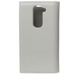 G2 Mini D610 İle Uyumlu Magnum Serisi Yan Model Kapaklı Kılıf Beyaz