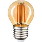 G45 Bal Cam 6W E27 Mini LED Ampul - 2500K Gün Işığı - Sarı