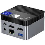 G5 Intel N97 İşlemci, 12GB 4800Mhz DDR5 RAM, 256GB SSD, 2xHDMI, 3xUSB Win 11 PRO Ultra Mini PC