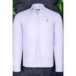 G674 Dewberry Erkek Gömlek-Açık Lila - 2XL