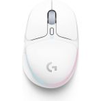 G705 Aurora Kablosuz Oyuncu Mouse, Özelleştirilebilir Lıgync Rgb Aydınlatma, Lieed Kablosuz, Bluetooth Bağlantısı, Hafif, Pc/mac/dizüstü Biisayar ile Uyumlu, Beyaz