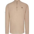 G783 Dewberry Hakim Yaka Erkek Gömlek-Bej - 2XL